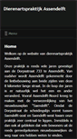 Mobile Screenshot of dierenartsassendelft.nl